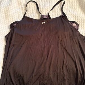 Nike Black & White Swim Tankini